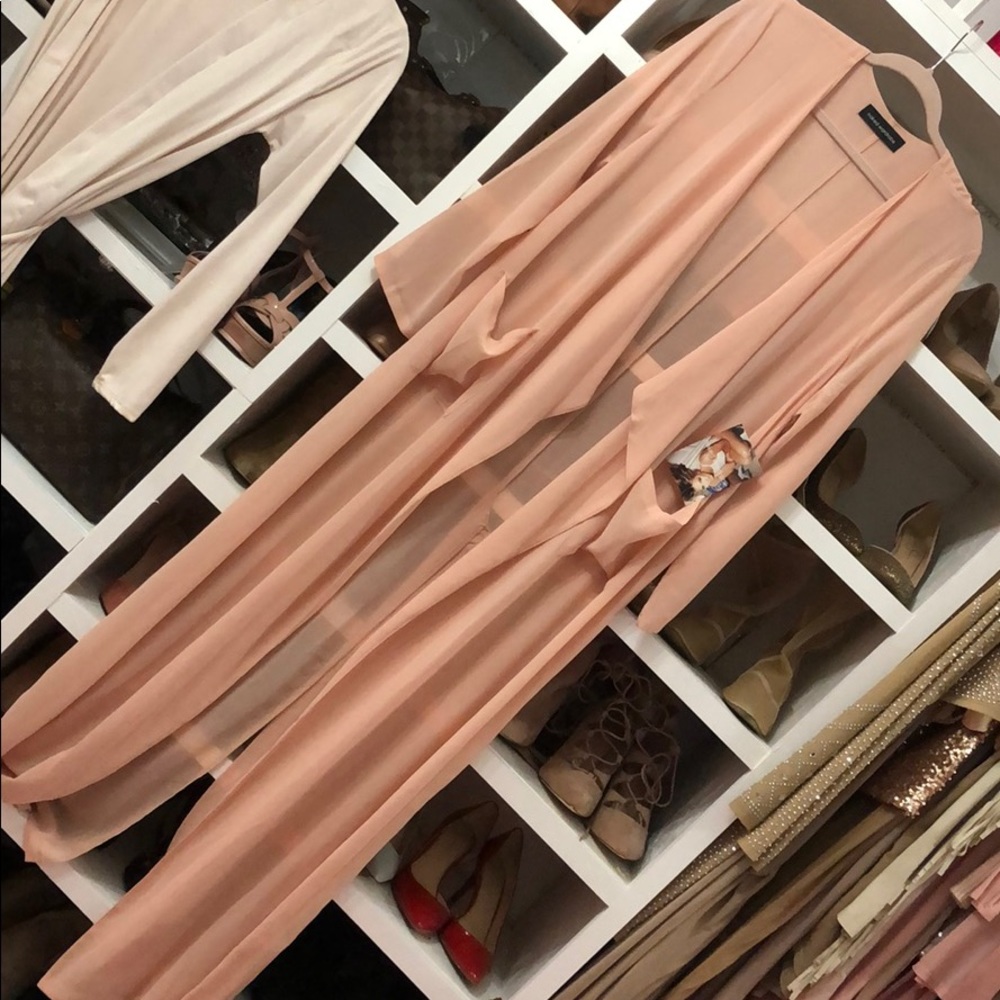 Trench coat nude peach